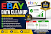 clean ebay data remove suspended account and reset store