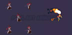 make pixel art animation sprite sheet retro 8bit loop animated game sprite