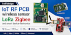 design iot rf pcb wireless sensor lora zigbee and smart device electronics