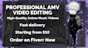 make a professional anime music video amv