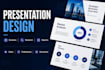 create professional presenations using notes, research and reports