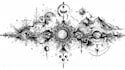 meaningful custom tattoo design sketch