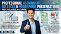 create and edit powerpoint presentations, assignments