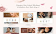 create luxury salon websites
