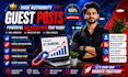 do guest posting and manual link building