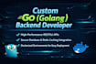 build secure go golang backend API and dockerize your application
