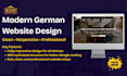 design a modern SEO optimized german wordpress business website