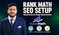 setup and configure rank math SEO plugin for your wordpress website