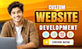 build website, website development, full stack developer, front end developer
