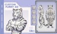 create 3d furry vtuber model, vroid avatar, and anime character with rigging