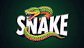 design eye catchy snake mascot logo with express delivery