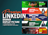 do linkedin banner design and profile