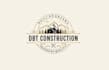 design rustic construction company logo