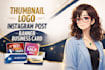 design eye catching youtube thumbnails