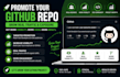promote your github repo to grow real traffic, exposure, github project
