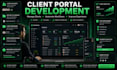 build a client portal with dashboard and automation