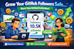 grow your github followers safe