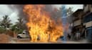 do visual effects, compositing, and cinematic video editing, fire explosion