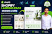 create a shopify landing page that converts visitors into customers