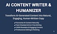 do professional content writing and ai content editing