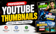design eye catching you tube thumbnails that boost CTR