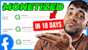 do promotion and monetization for your facebook page organically
