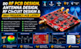 do pcb design, rf antenna pcb, rf circuit design and high frequency pcb layout