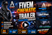 make awesome fivem cinematic trailer video loading screen fivem intro