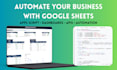 build advanced google sheets solutions with apps script and API integrations