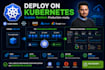 deploy and manage your application on kubernetes cluster