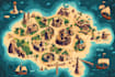 do vector map illustration and event map