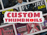 create a custom youtube thumbnail