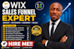 redesign wix web studio expert, wix website design, fix wix web responsive issue