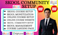 setup skool community setup skool setup skool course upload skool community ghl