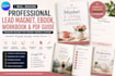 design a canva lead magnet, ebook, workbook and PDF guide