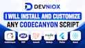 install and customize any codecanyon script