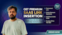 do saas link insertion on 40 or 50 websites