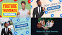 design professional and creative youtube thumbnails