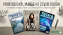 create professional magazine covers