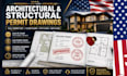 architectural drawing adu plan structural permit drawing ohio pe stamp