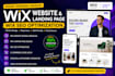design develop wix website landing page redesign SEO wix studio expert
