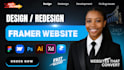 framer website design framer landing page framer developer figma to framer cms