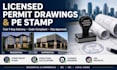 licensed structural engineer architectural city permit drawing ohio tx nj stamp