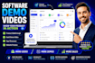 create a software demo video for your saas product app or website