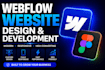 build responsive and SEO friendly webflow websites