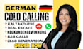 do german cold calling, kaltakquise appointment setting and leadgeneration