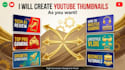 design viral high CTR youtube thumbnails