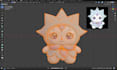 model 3d cartoon character 3d stylized character 3d character modeling chibi toy