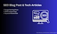 write SEO blog posts and articles about technology and ai