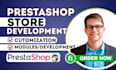 build prestashop, ecommerce website, online store, prestashop website, fix error
